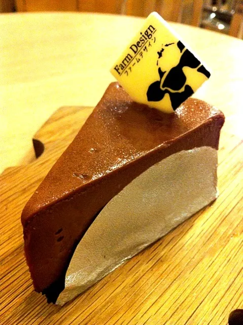 Snapdishの料理写真:Deep Chocola Cheese cake|Issara. 🍴さん