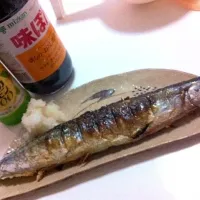 Snapdishの料理写真:焼き秋刀魚|りかさん