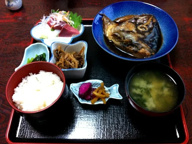 メダイの煮付け定食|ZANさん