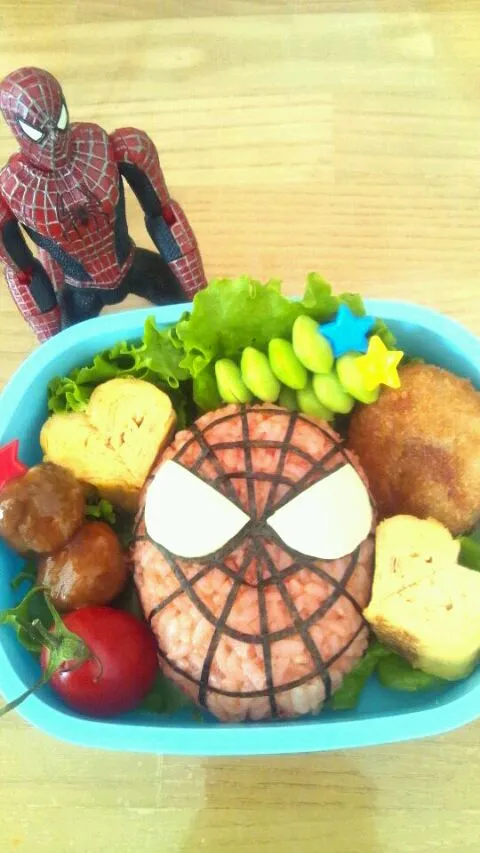 スパイダーマン弁当|めぐさん