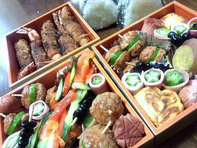 Snapdishの料理写真:運動会のお弁当|上田真衣さん