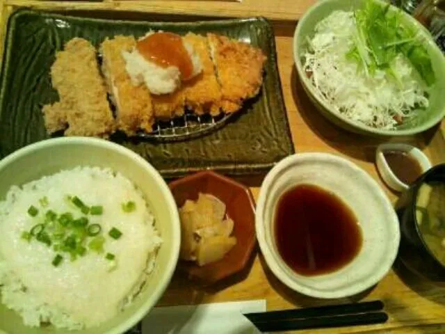 大戸屋梅おろしチキンカツ定食 とろろご飯で。|Rikoさん