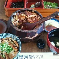 Snapdishの料理写真:蓬莱軒のひつまぶし|yoshihikoさん