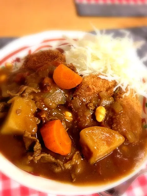 Snapdishの料理写真:カツカレー|トモさん