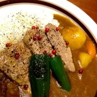 ヒレステーキカレー