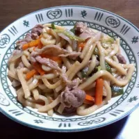 Snapdishの料理写真:やきうどん☆|Asukaさん