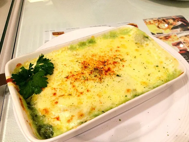 Snapdishの料理写真:lasagna spinach|Watashiさん