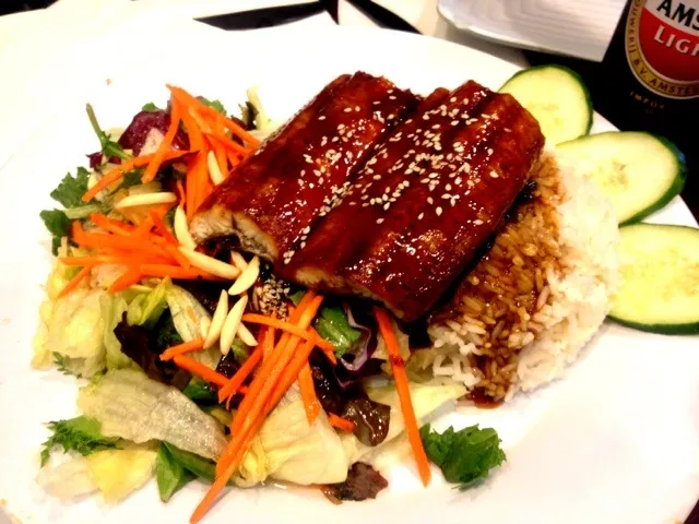 #Eel and #Salad from Go Bistro|sooprcoolchicaさん