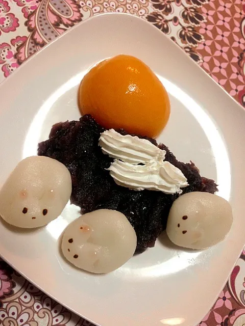 Snapdishの料理写真:ウサギ月見団子|にゃーこ☆さん