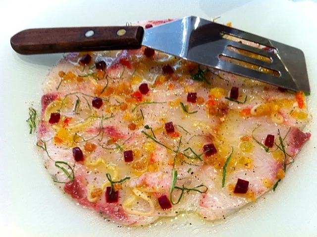 yellow tail carpaccio|willzさん