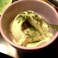 green tea ice cream|Mahaobooさん