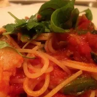 Snapdishの料理写真:海老とキノコのパスタ|まいまいさん