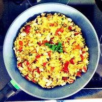 Snapdishの料理写真:Vegetarian paella|Hans de Kruijfさん