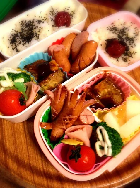 お子ちゃまお弁当2人分♪|yukoさん