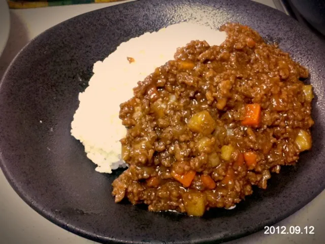 Snapdishの料理写真:野菜たっぷりキーマカレー|あきさん