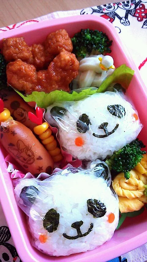 Snapdishの料理写真:パンダ弁当|ゆーこ。さん