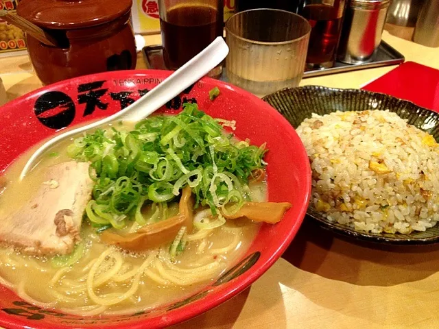 チャーハン定食＋ネギトッピング|Shichiroさん