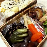 Snapdishの料理写真:母からの弁当|こうぞうさん