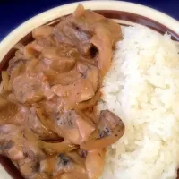 Snapdishの料理写真:Biff stroganoff|cainharukaさん