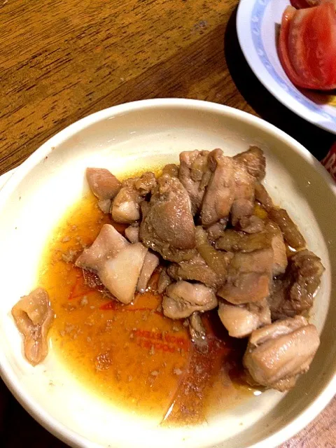 鶏肉の照焼き|りっふぉさん