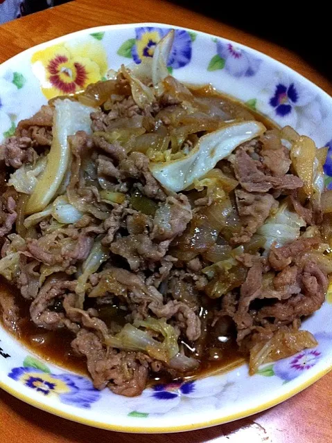 焼肉風炒め物|タイガさん