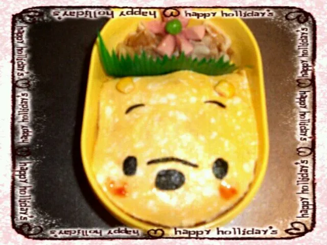 Snapdishの料理写真:プーさん弁当☆|ひぃな♥さん