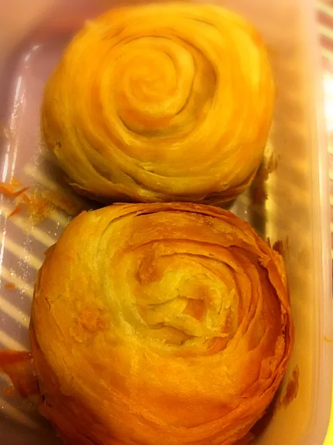 Homemade Yam Mooncake by collegue|AnnSeobieさん