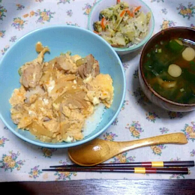 親子丼|ぽちさん