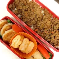 Snapdishの料理写真:旦那のお弁当|rikaさん