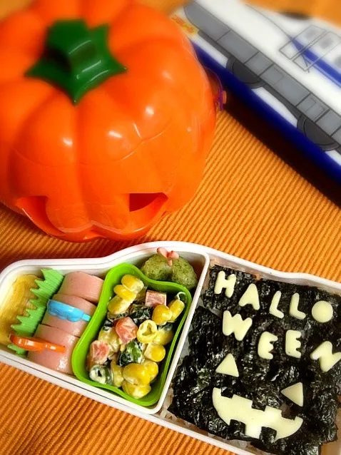 ハロウィン弁当🎃|よにゃりさん