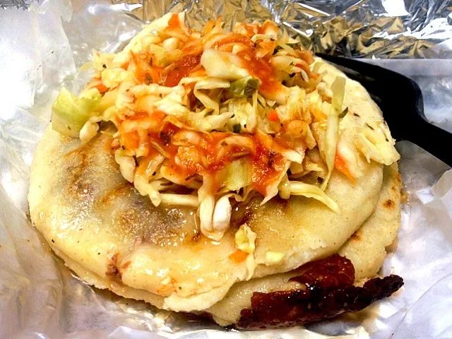 Pupusas from Los Chorros in Los Angeles!|Erin Timmonsさん