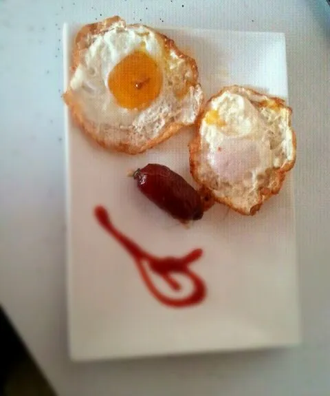 Egg and Choriso with SMILE :)|Angelo Alfanta Genellaさん