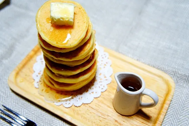 pancake tower ♡|nozomiさん