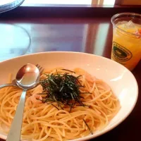 たらこといかのパスタ|ロビィさん