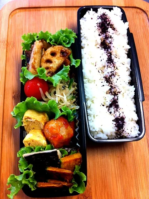 Snapdishの料理写真:パパのお弁当♪( ´▽｀)|＊みお＊さん