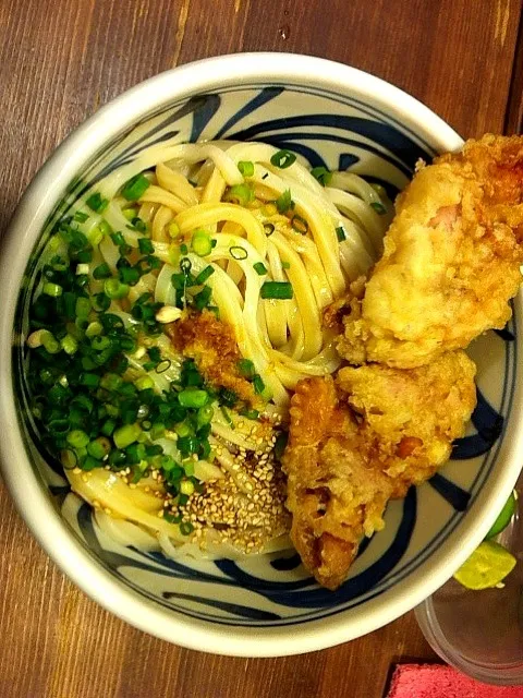 冷かけＨＧ鶏大(すだち醤油うどん)|yoooochanさん