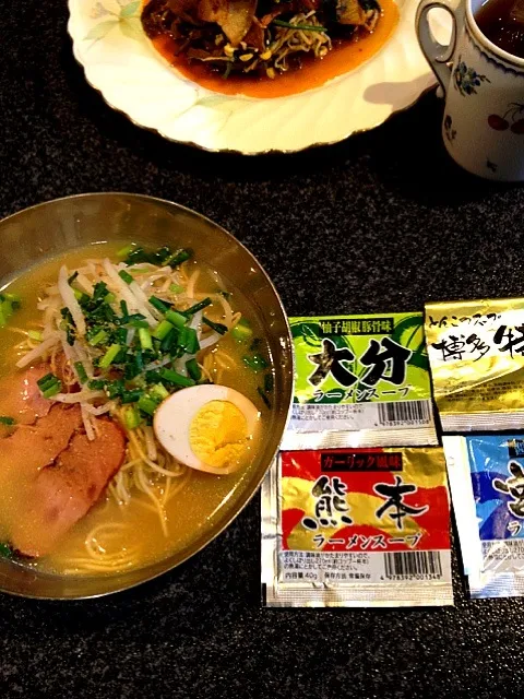 ４種類のブレンドで作ったユキノスープラーメン|魯雪野さん