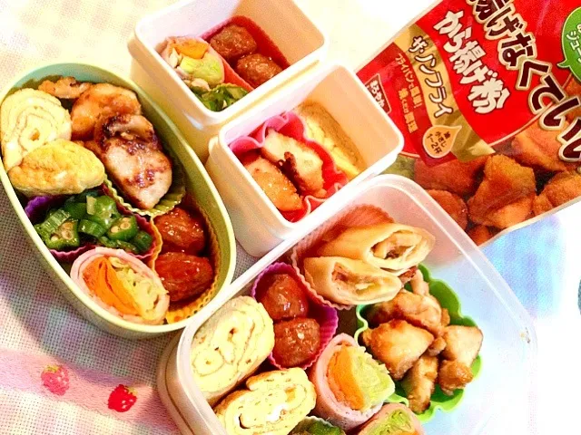 これを使ってノンフライから揚げ弁当|kysbooさん