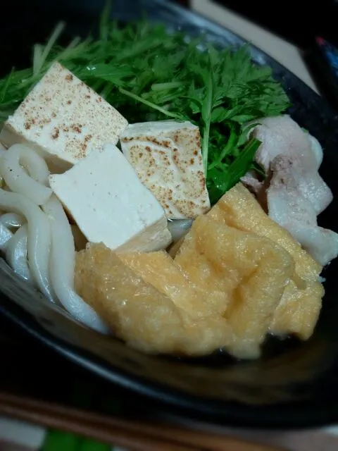 豚肉のハリハリうどん|かなえさん