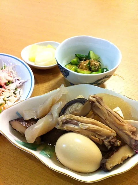 今日の晩御飯 煮付けなり|makotoさん