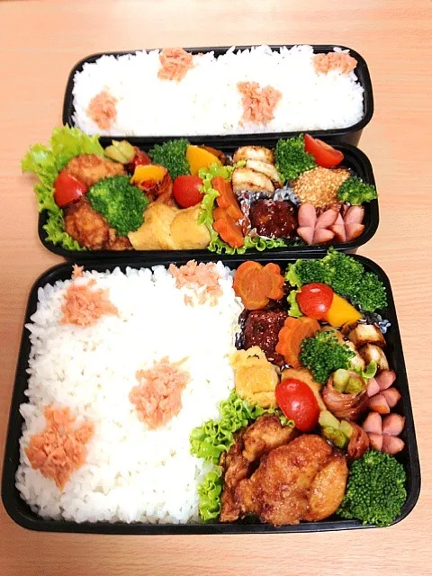 中、高校生のお弁当💓|へなさん