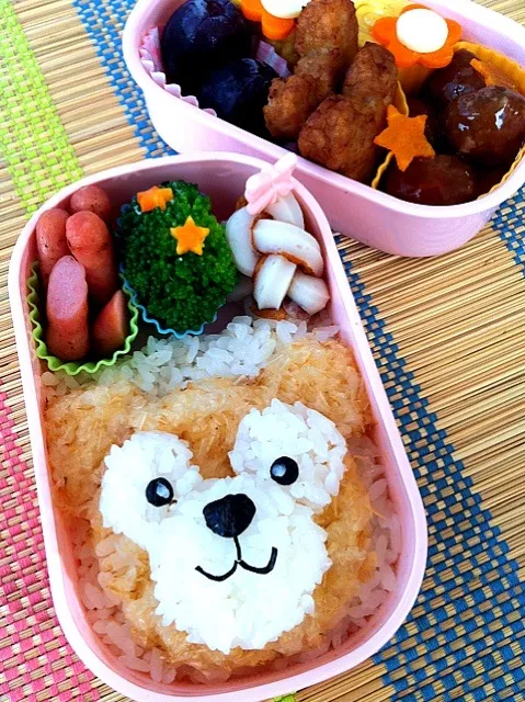 Snapdishの料理写真:ダッフィー弁当|あみん´ω`)ﾉさん