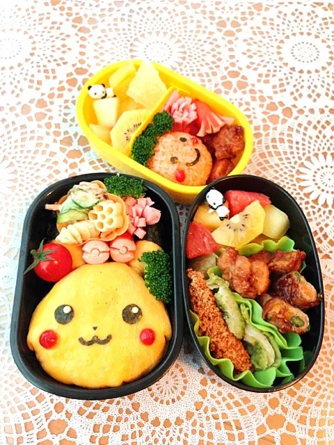 ピカチュウ弁当|けろんさん