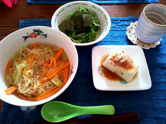 煮干しだしインタント塩ラーメン|横溝さん