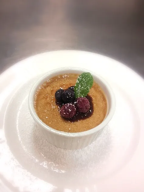 Coffee cream brûlée / baked coffee custard|kazuko Tsujiさん