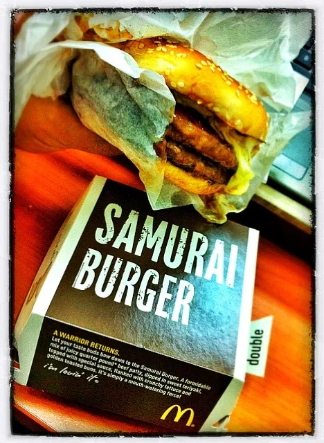 Samurai Burger ( MacDonald )|stevenさん