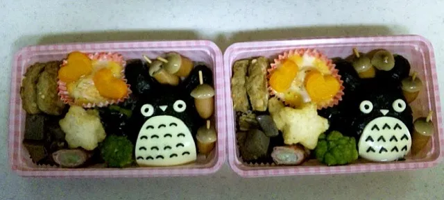 トトロバージョン秋のお弁当|kumikoさん