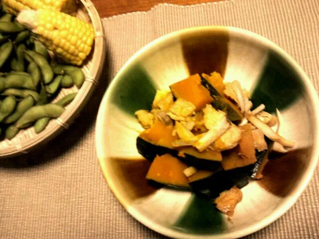 Snapdishの料理写真:かぼちゃの煮物♪|波多野益美さん