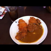 Snapdishの料理写真:ヒレ・ささみカツカレー|ひなちすさん