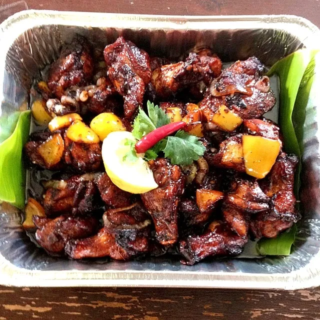 Ayam Manis/ Sweet Teriyaki Chicken|rie simsさん